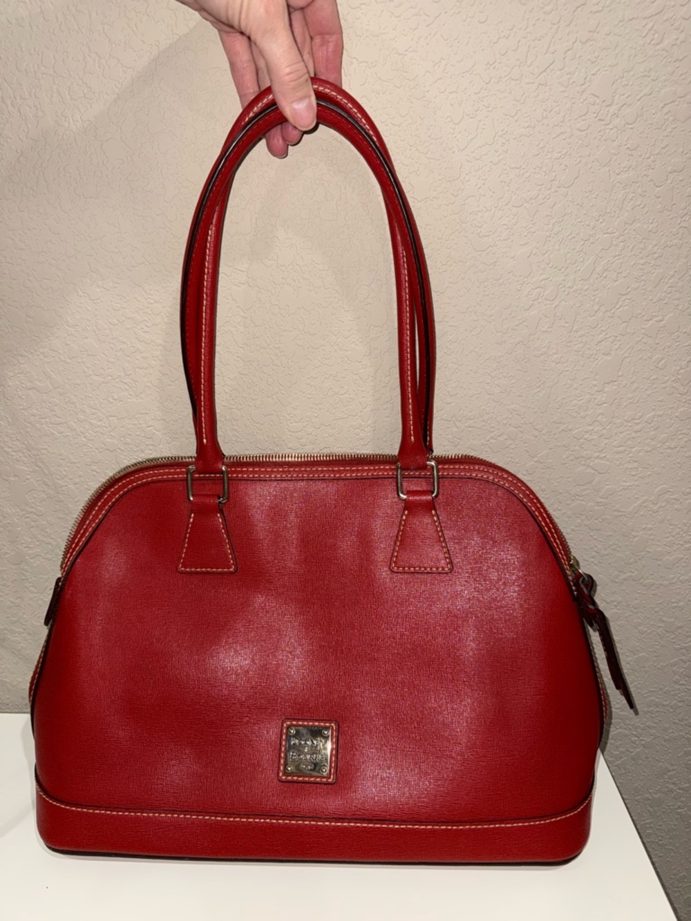 Dooney & Bourke Red Dome Satchel